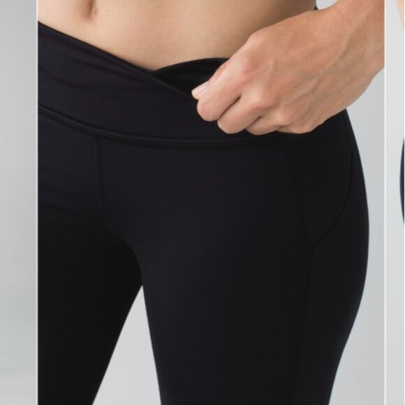 Lululemon Pace Rival Crop *22" Black - Picture 2 of 13